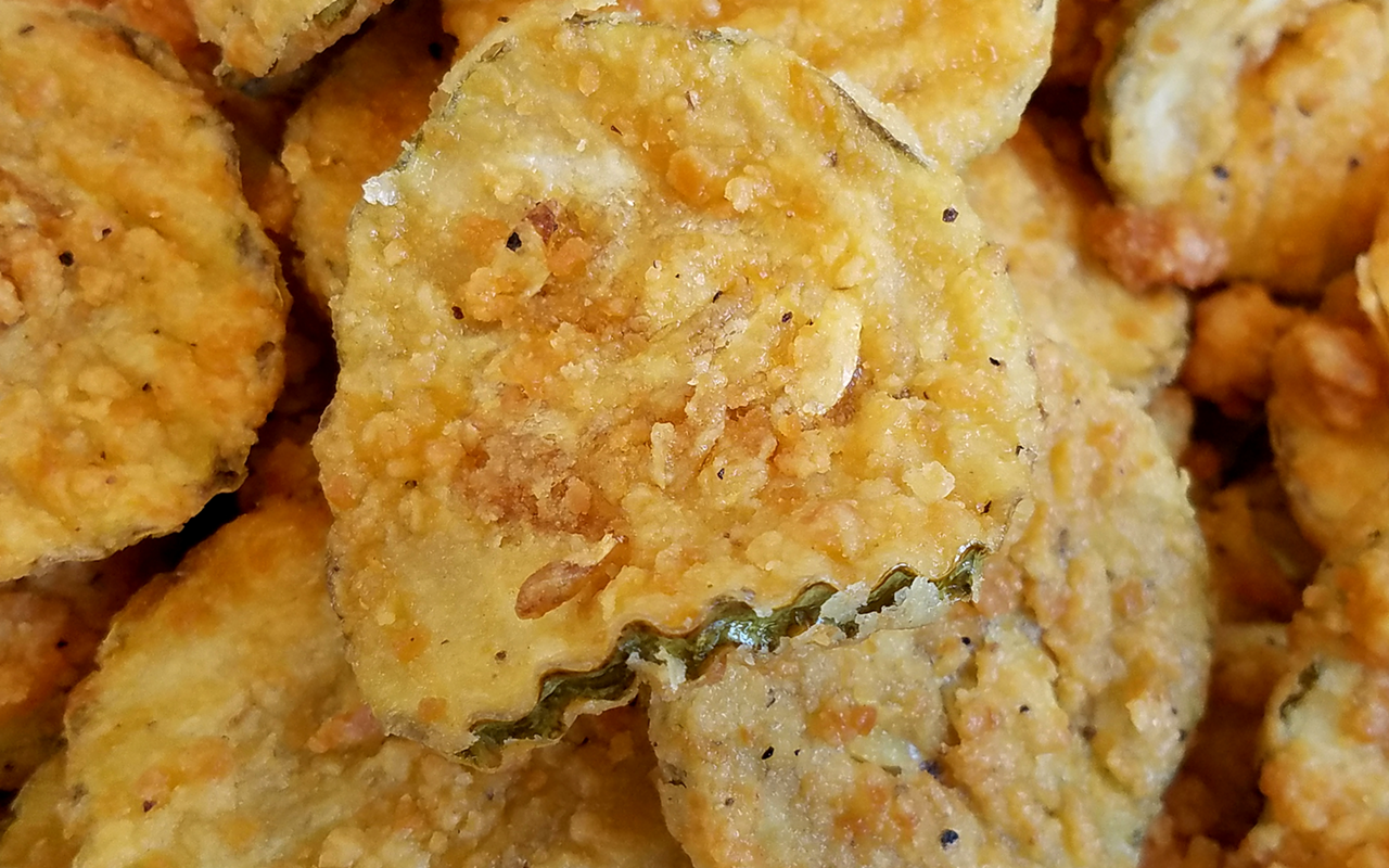 The King of Rock 'n' Roll really dug artery-clogging eats, including fried pickles.