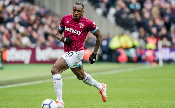 Michail Antonio of West Ham United, which plays at Raymond James Stadium in Tampa, Florida on Aug. 3, 2024.