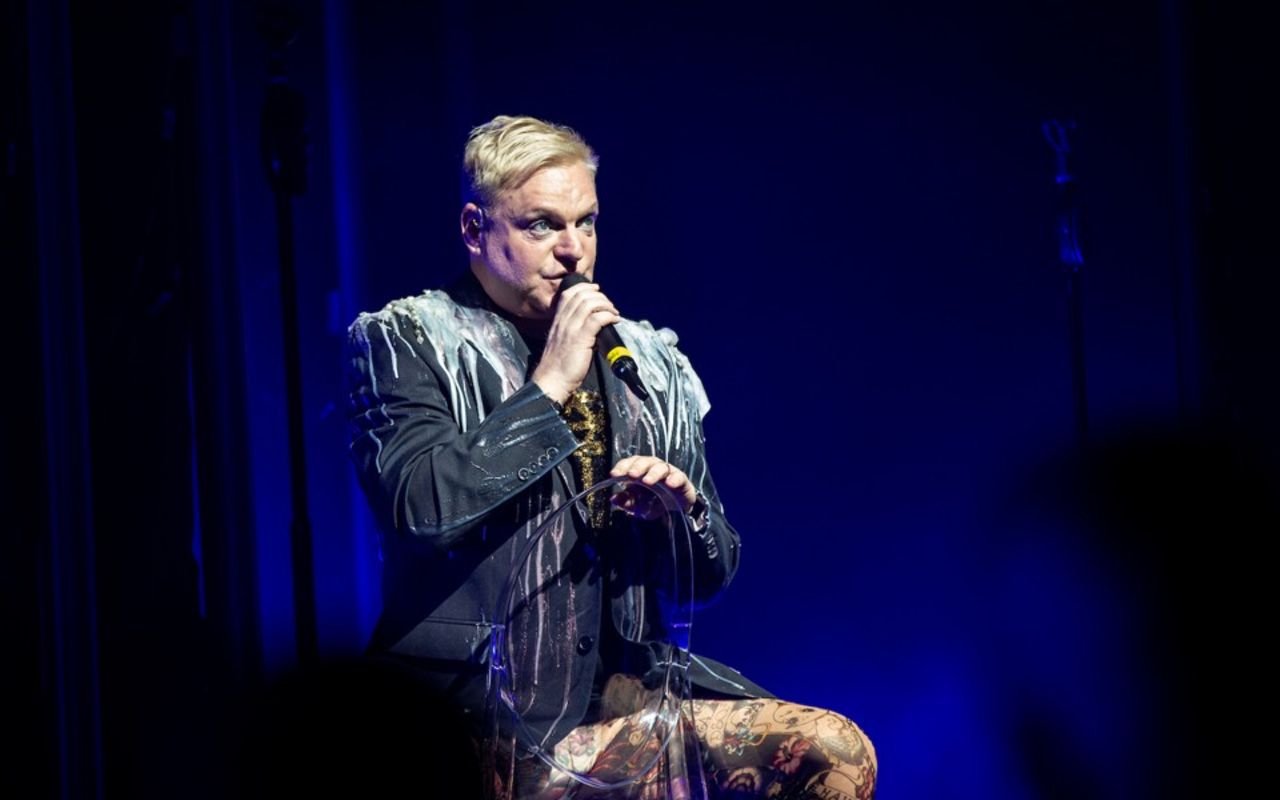 Andy Bell of Erasure, which plays Mahaffey Theater in St. Petersburg on Jan. 16, 2021.