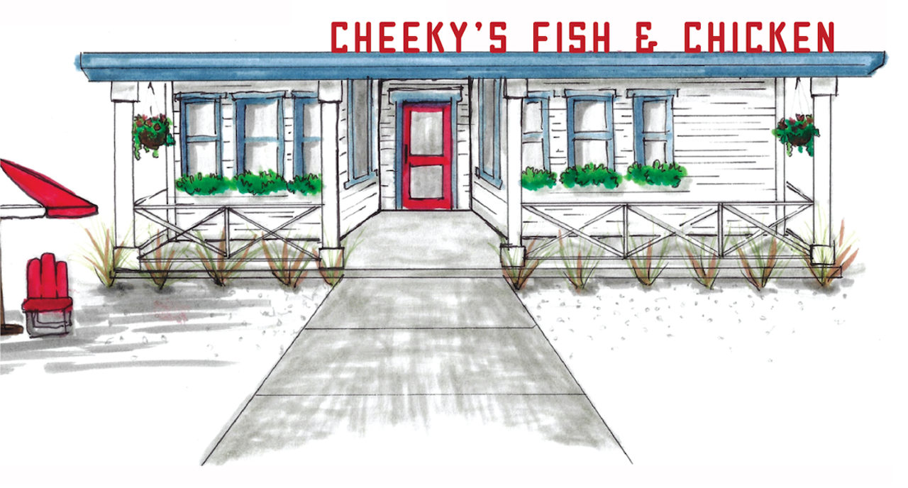 Cheeky's
2823 Central Ave., St. Petersburg
A new raw bar, seafood grill and fried chicken bar is coming to St. Petersburg’s Grand Central District, and it's from local restaurateur Nate Siegel, co-founder of new American restaurant Willa’s in North Hyde Park. Cheeky's, which is expected to open by the end of 2024, plans to offer up "fresh seafood, including East Coast oysters, shrimp, fish and daily specials from local waters and the Gulf, along with piping hot bowls of chowder, fried chicken, salads and more," according to a press release. 
Rendering Courtesy of Cheeky's