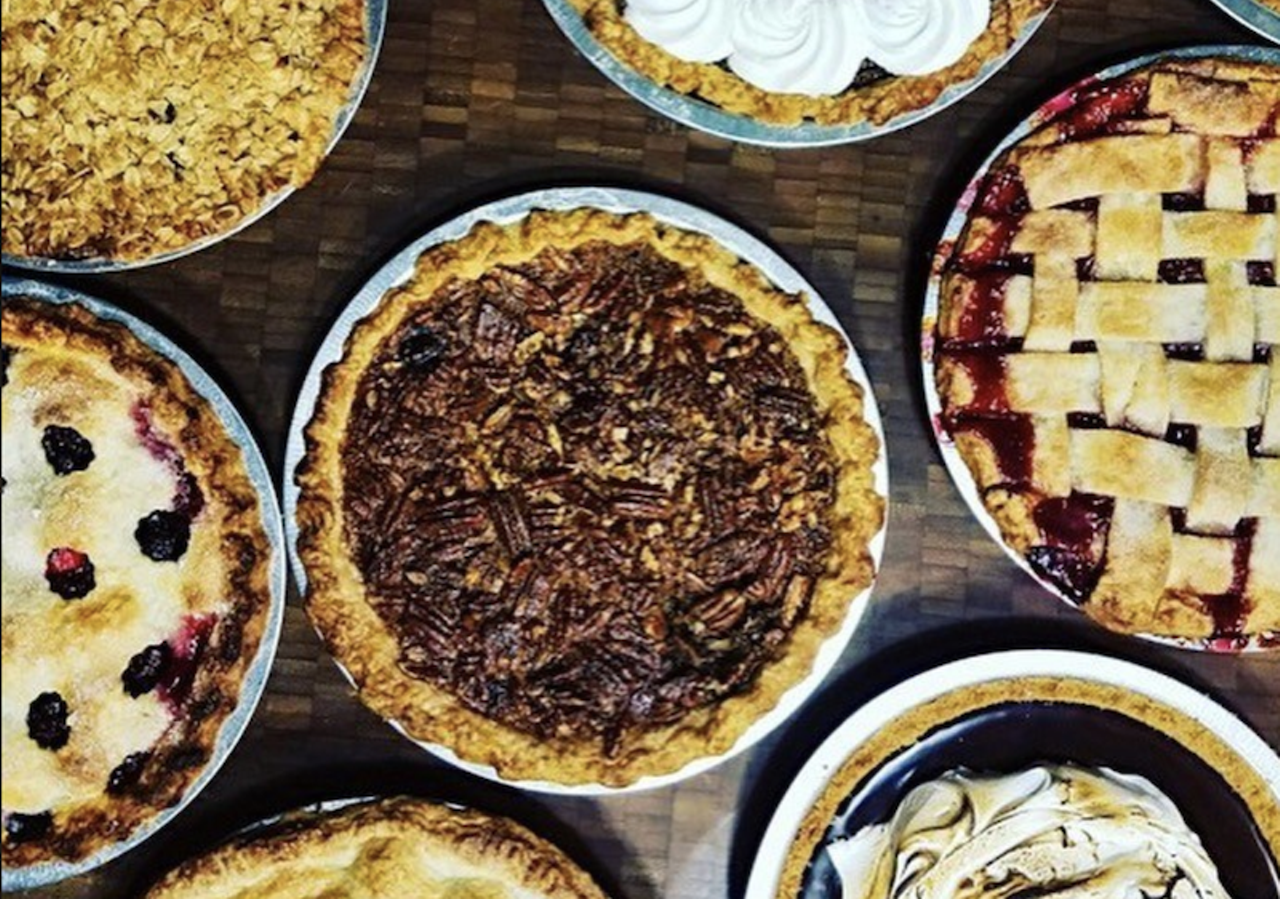 Brick Street Farms
2233 3rd Ave S, St. Petersburg, (727) 329-6608
Preorder a pie from Brick Street Farms online by Saturday, Nov. 21 at 3 p.m. and pick-up on Tuesday Nov. 24 from noon-5 p.m. Choose from Key lime, apple, pumpkin, cherry, pumpkin cheesecake, chocolate pecan and pecan pie.
Photo via Brick Street Farms/Facebook