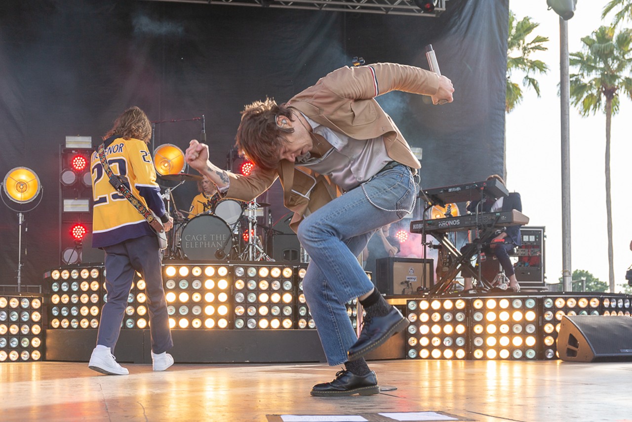 Everyone we saw at Cage the Elephant's NHL playoff concert in Tampa