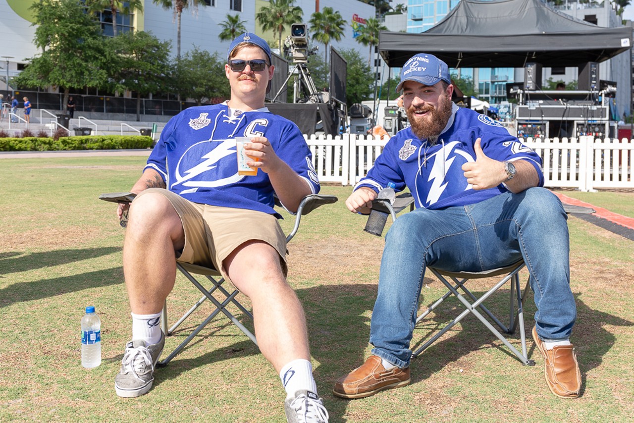 Everyone we saw at Cage the Elephant's NHL playoff concert in Tampa