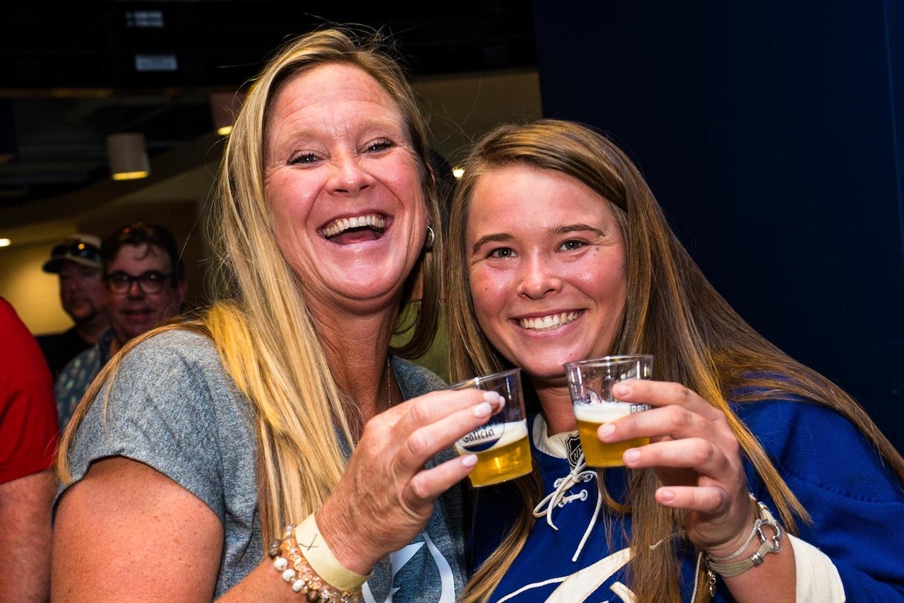 Everyone we saw at the Tampa Bay Lightning's Bolts Brew Fest 2023
