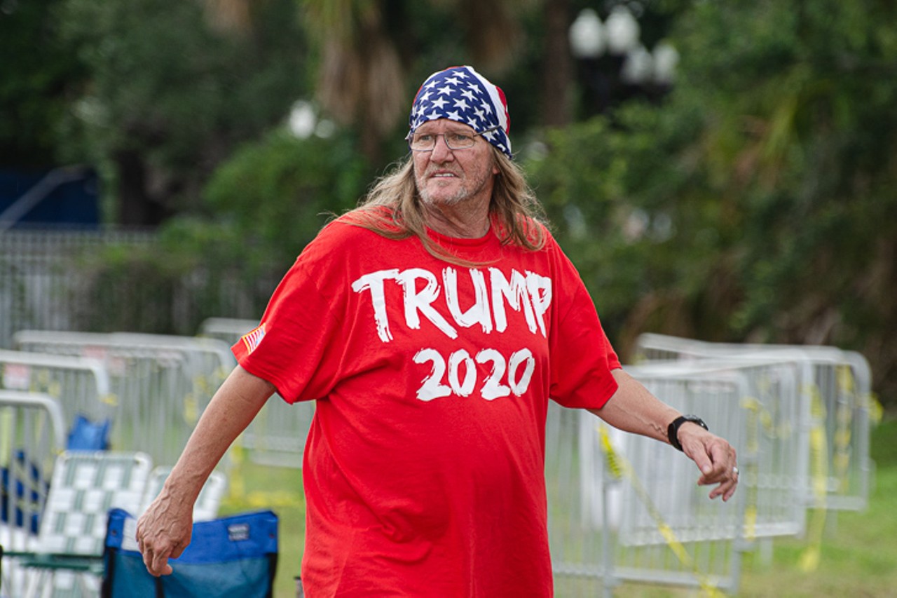 Everyone we saw at Trump's 2020 campaign rally in Orlando