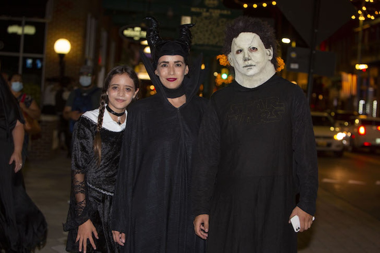 Everyone we saw on Halloween night in Tampa's Ybor City