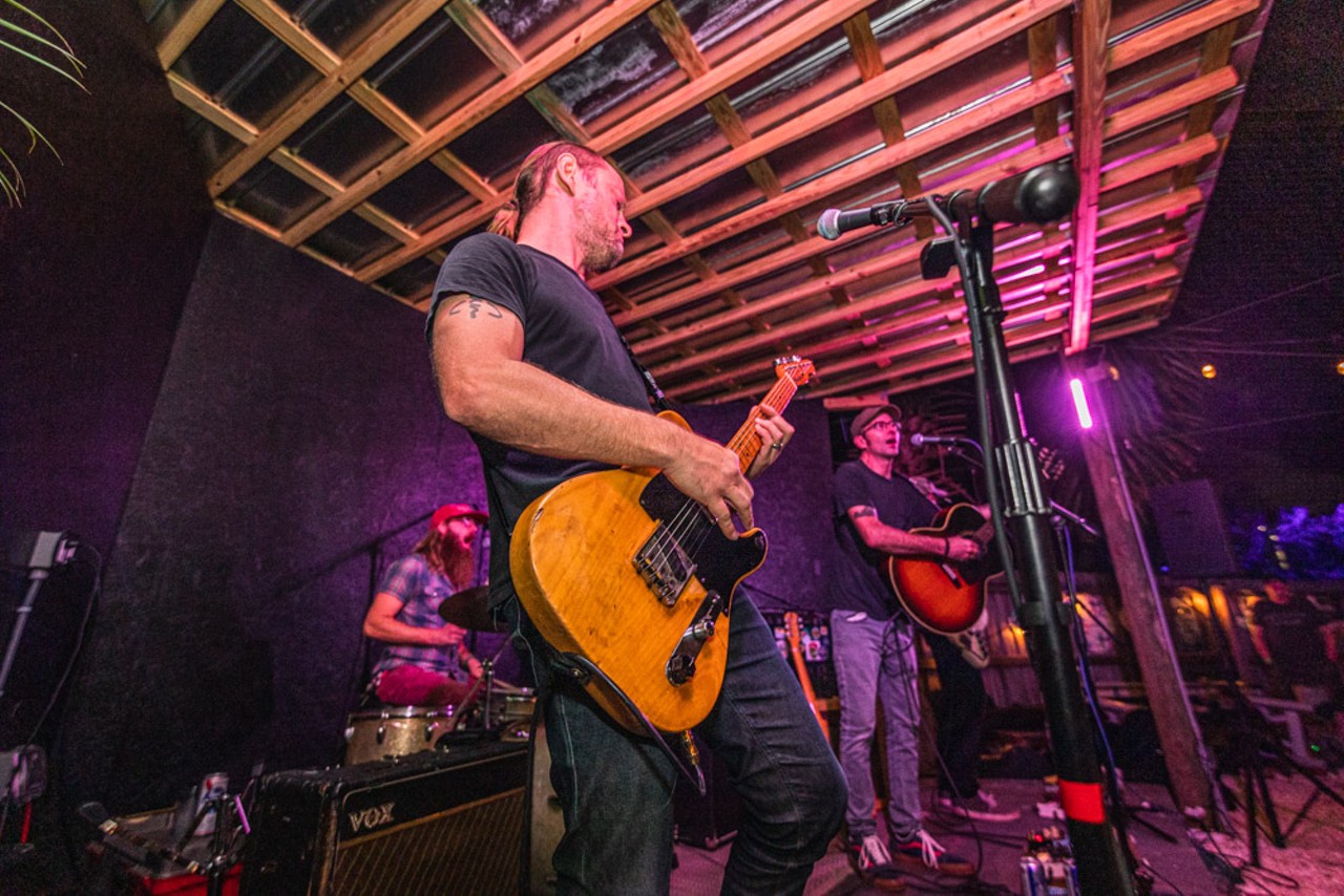 Everyone we saw when Have Gun, Will Travel played a post-Thanksgiving concert in Tampa Heights