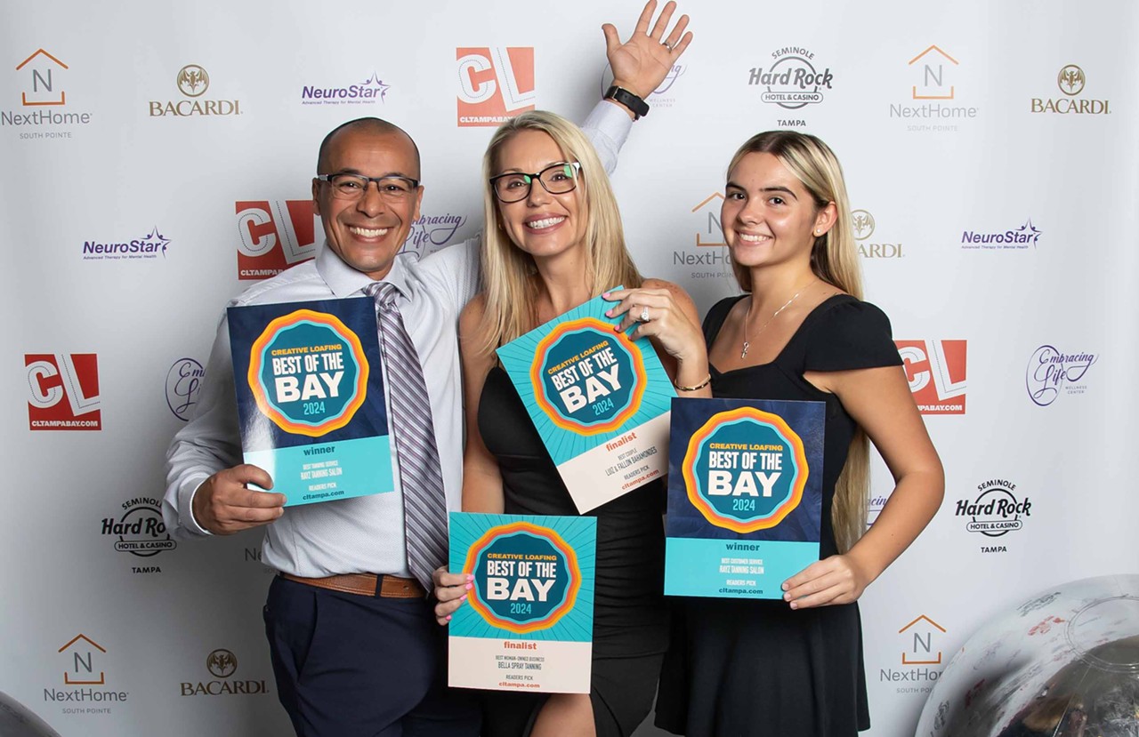 Everyone who stepped into Creative Loafing's Best of the Bay 2024 photo booth