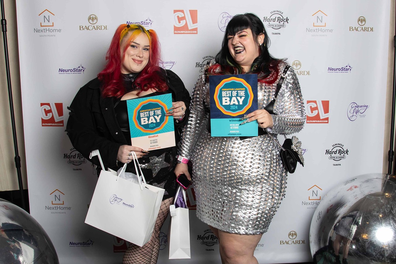 Everyone who stepped into Creative Loafing's Best of the Bay 2024 photo booth