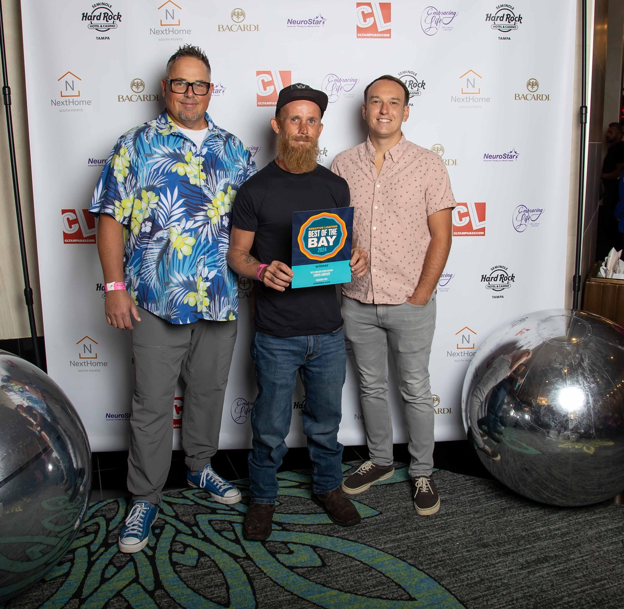 Everyone who stepped into Creative Loafing's Best of the Bay 2024 photo booth