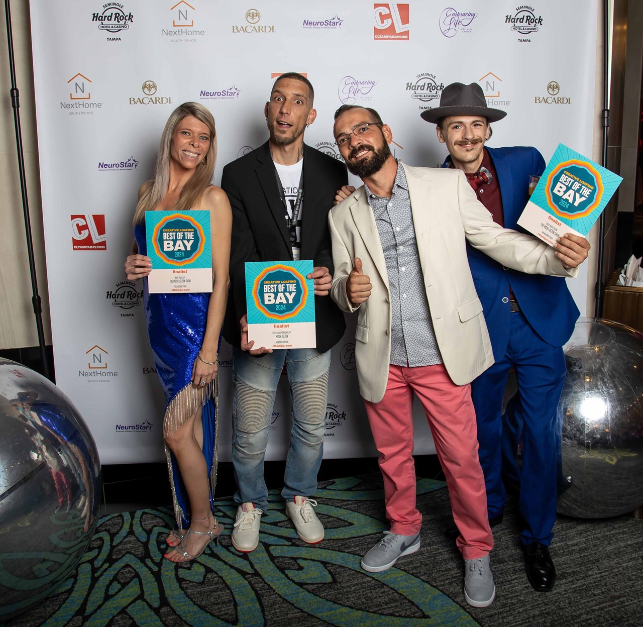 Everyone who stepped into Creative Loafing's Best of the Bay 2024 photo booth