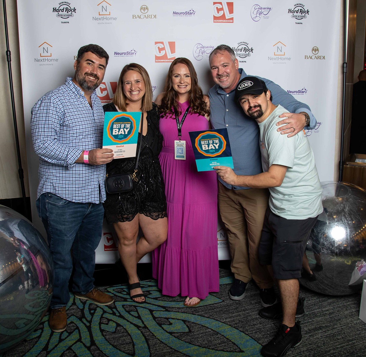 Everyone who stepped into Creative Loafing's Best of the Bay 2024 photo booth