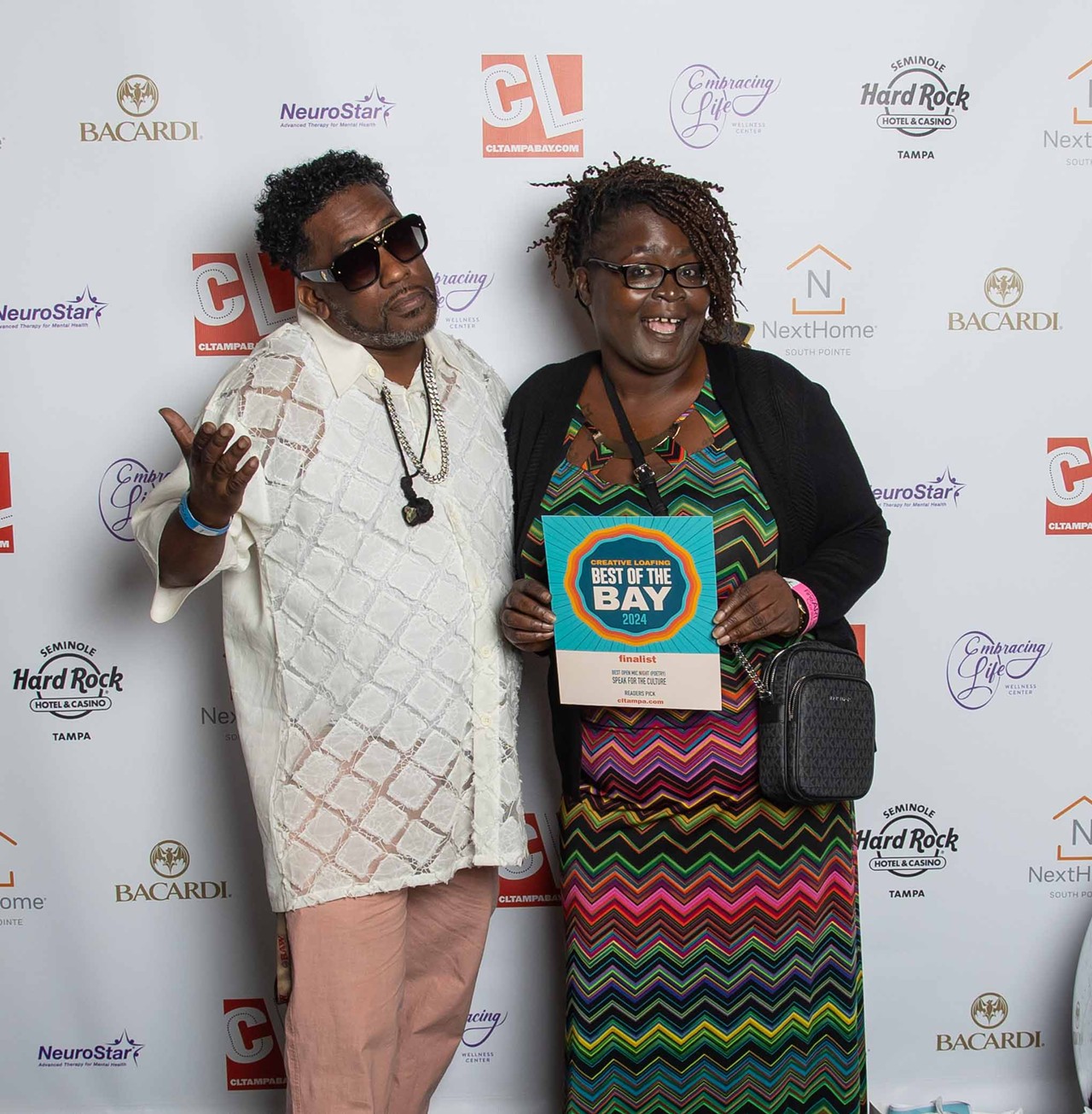 Everyone who stepped into Creative Loafing's Best of the Bay 2024 photo booth