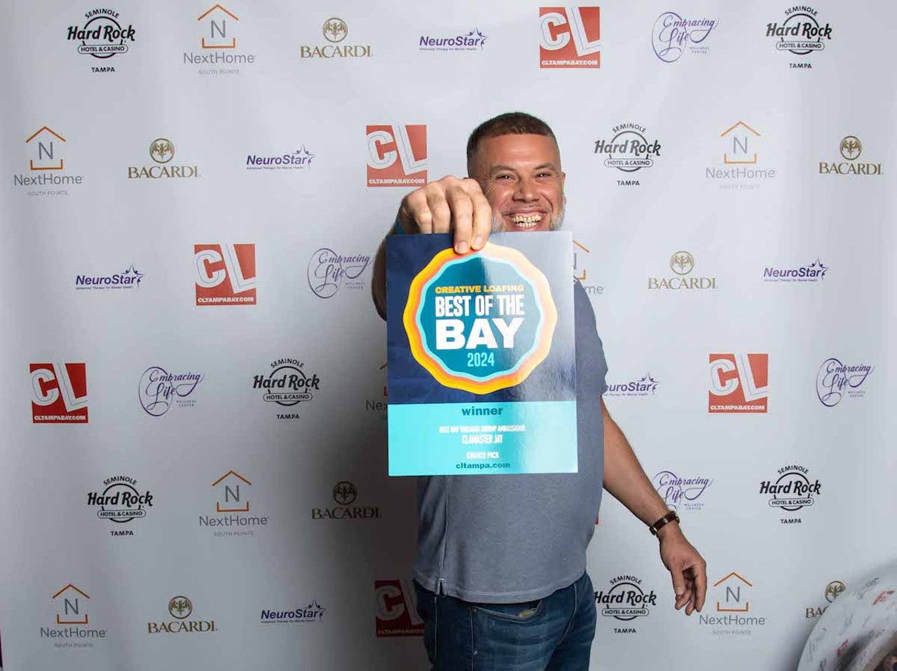 Everyone who stepped into Creative Loafing's Best of the Bay 2024 photo booth