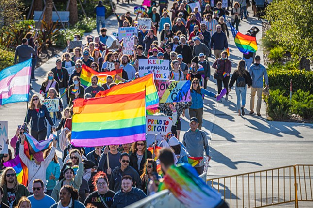 Everything we saw at St. Pete's “OK To Say Gay” rally last weekend