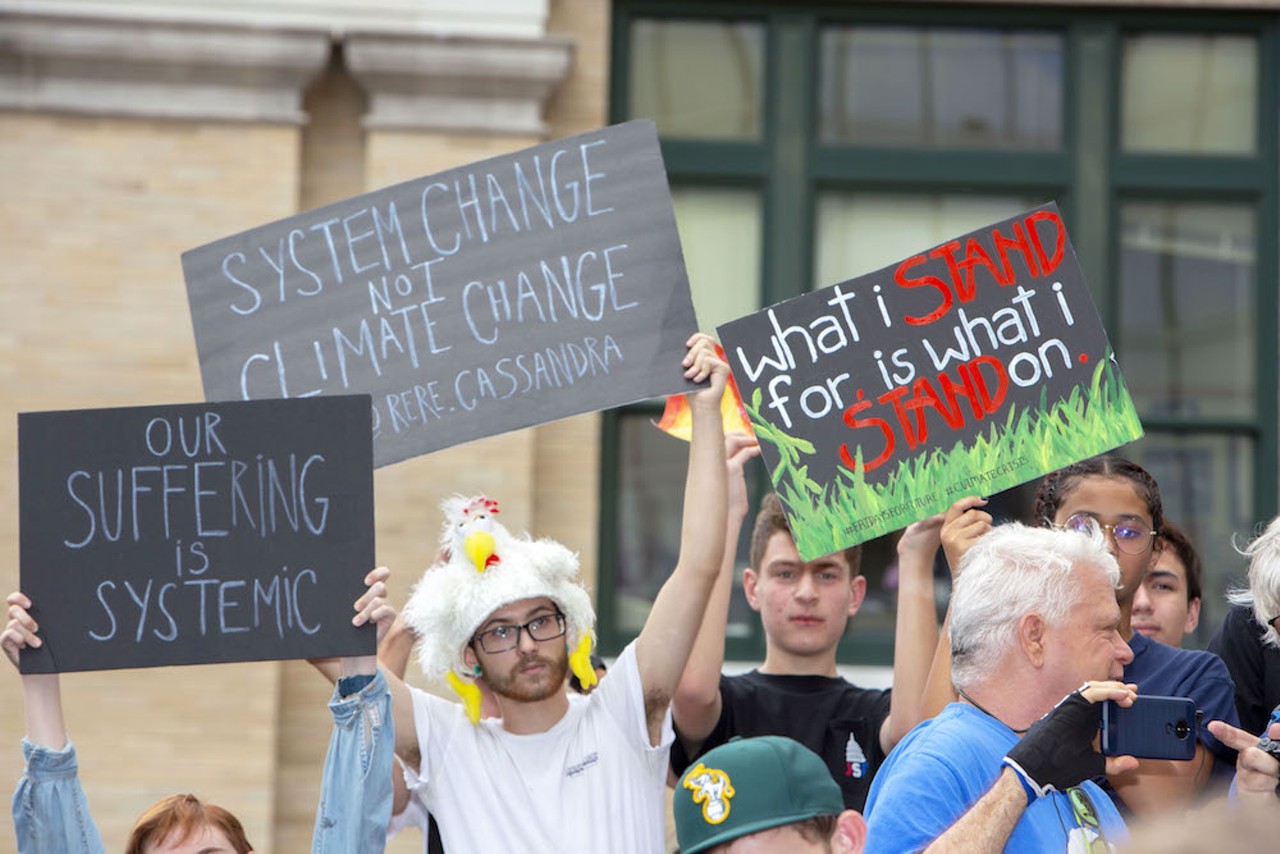 Everything we saw at Tampa's Climate Strike march