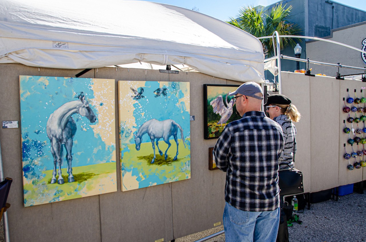 Everything we saw at the 23rd Annual Downtown Dunedin Art Festival