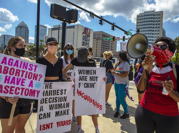 Everything we saw at the &#145;Bans Off Our Bodies&#146; marches in Tampa