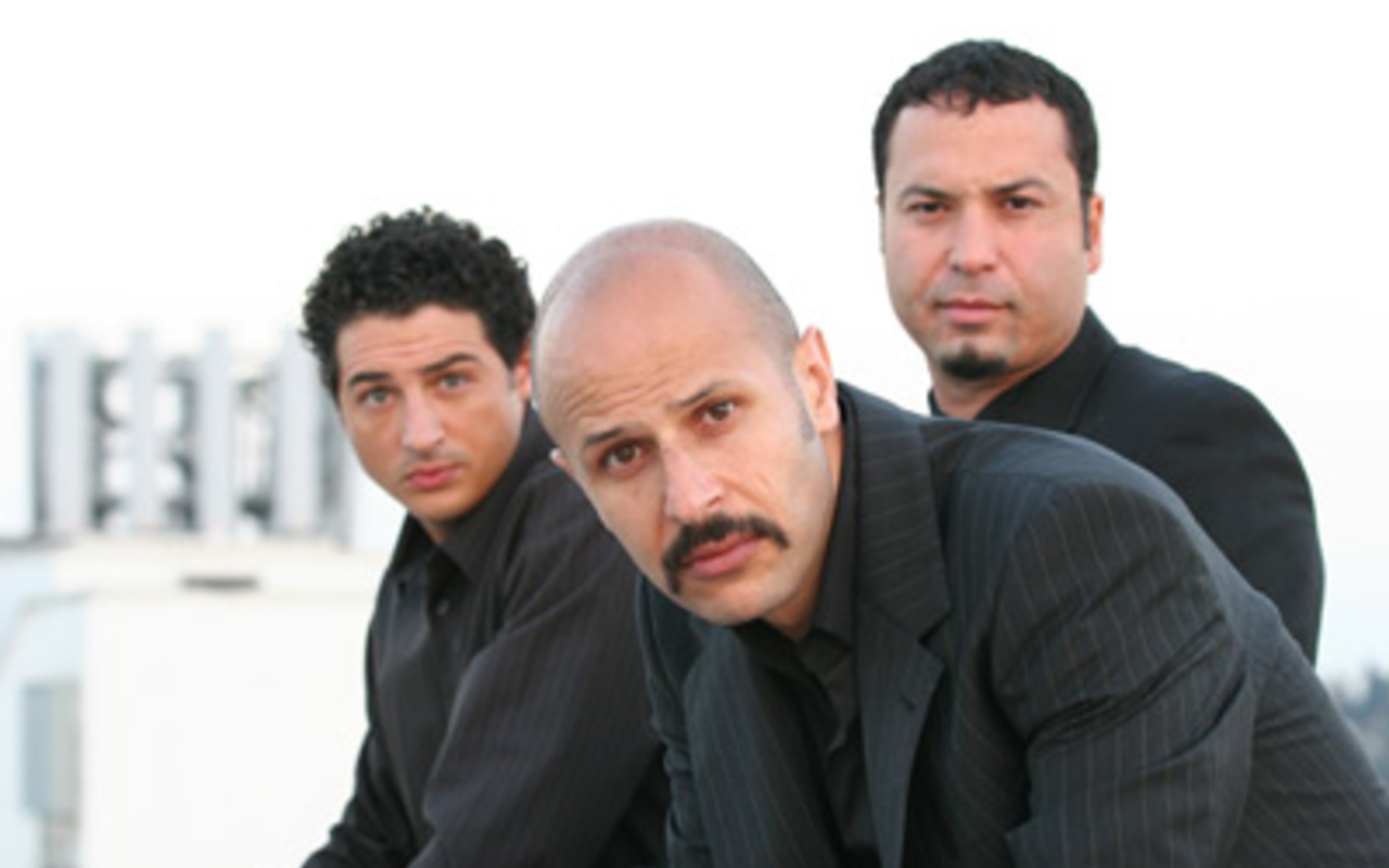 (From left) Aron Kader, Maz Jobrani and Ahmed Ahmed