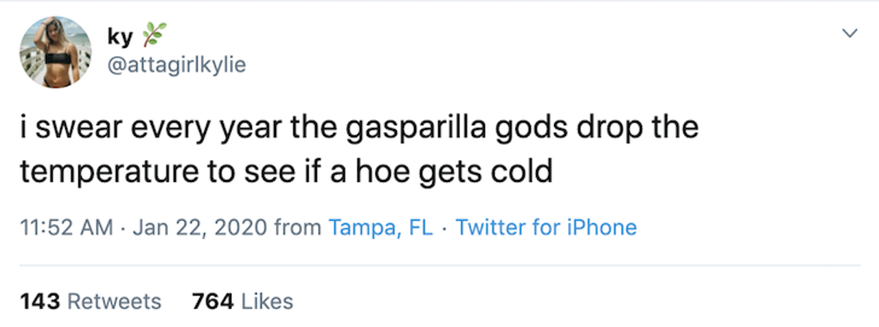 Extremely accurate tweets about Tampa's annual Gasparilla Pirate Festival