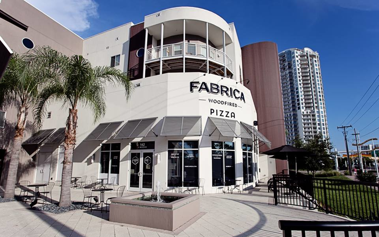 Fabrica Woodfired Pizza's 1st birthday party kicks off in Tampa at 11:30 a.m. Friday.