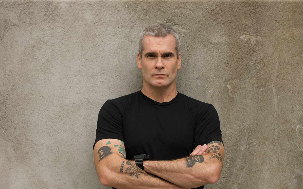 Henry Rollins, who plays Hough Hall at Palladium Theater in St. Petersburg, Florida on Nov. 17, 2023.