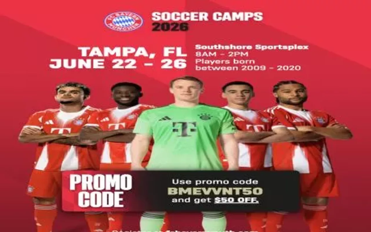 Image: FC Bayern Soccer Camps - Tampa, FL