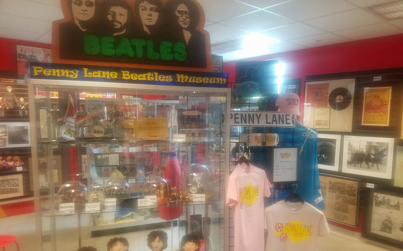 Dr. Robert Engel's Beatles collection includes some incredibly rare vintage stuff, along with some incredibly tacky merchandising from yesterday and today.