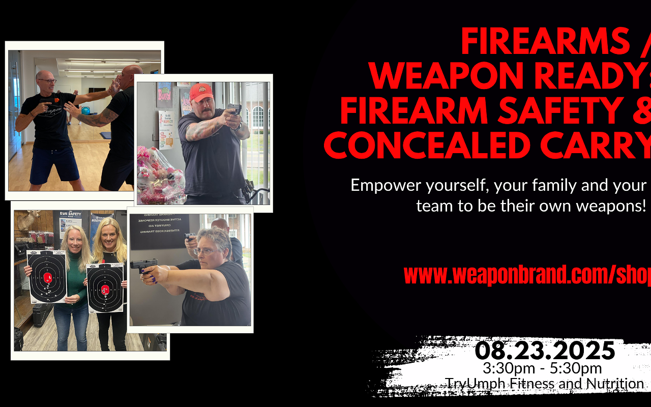Image: Firearms / Weapon Ready: Firearm Safety & Concealed Carry
