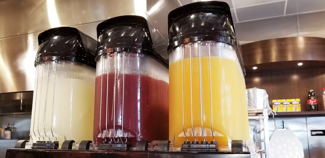 In addition to the eclectic Tex-Mex grub, Capital Tacos offers a bunch of frozen drinks — like the aforementioned Tampa Bay 2 Punch.