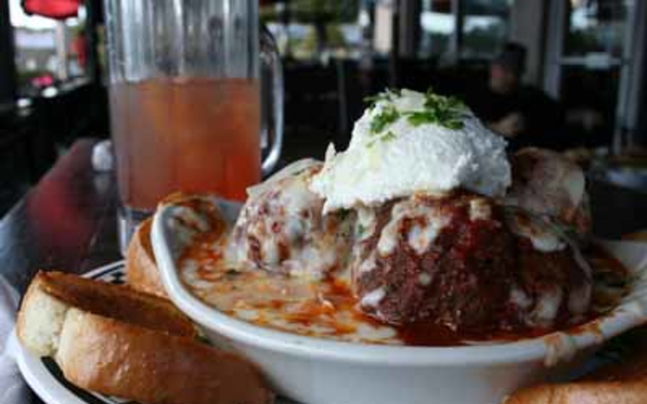 Deceptively simple, Lucky Dill's meatballs are a culinary symphony of cheese, meat and sauce.