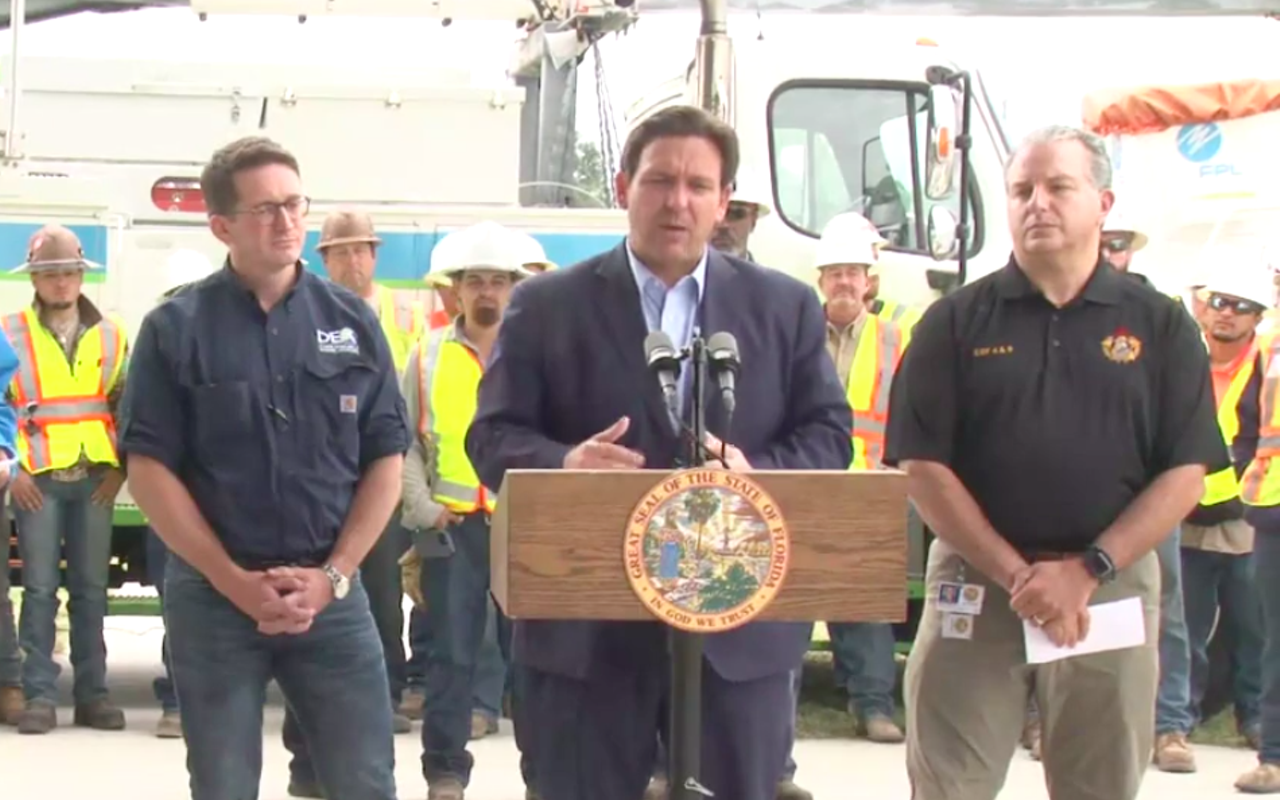 Florida Gov. DeSantis say 'millions' expected to lose power during Hurricane Ian