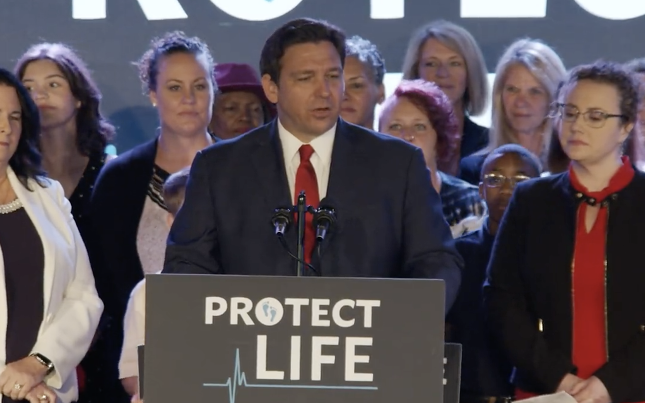 Florida Gov. DeSantis signs 15-week abortion ban with no exception for rape or incest