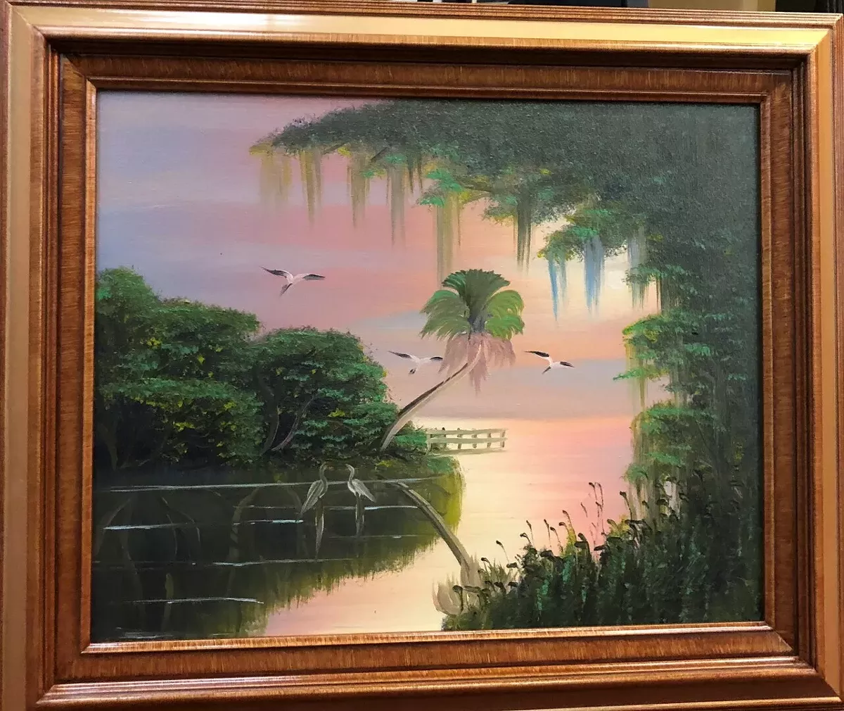 Florida Highwayman Al Black Art Class at Paint the Town Citrus