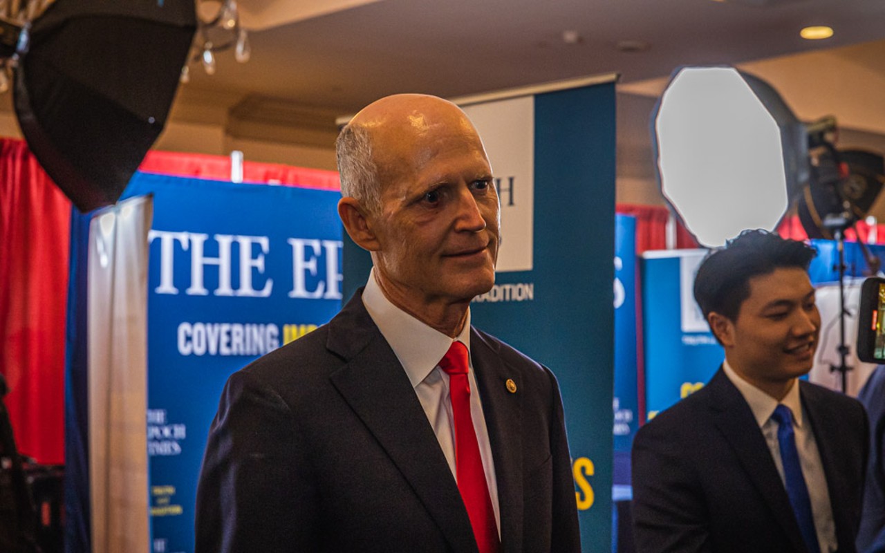 Florida Sen. Rick Scott says he wants a 'review' of Social Security, not an end to the program