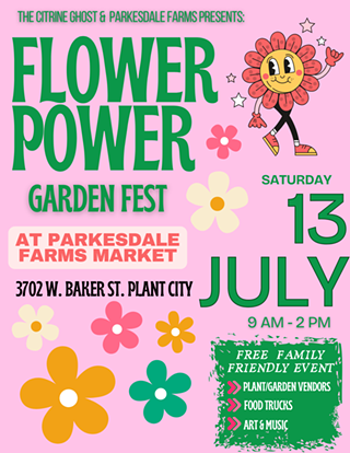 Image: Flower Power Garden Fest at Parkesdale Farms!