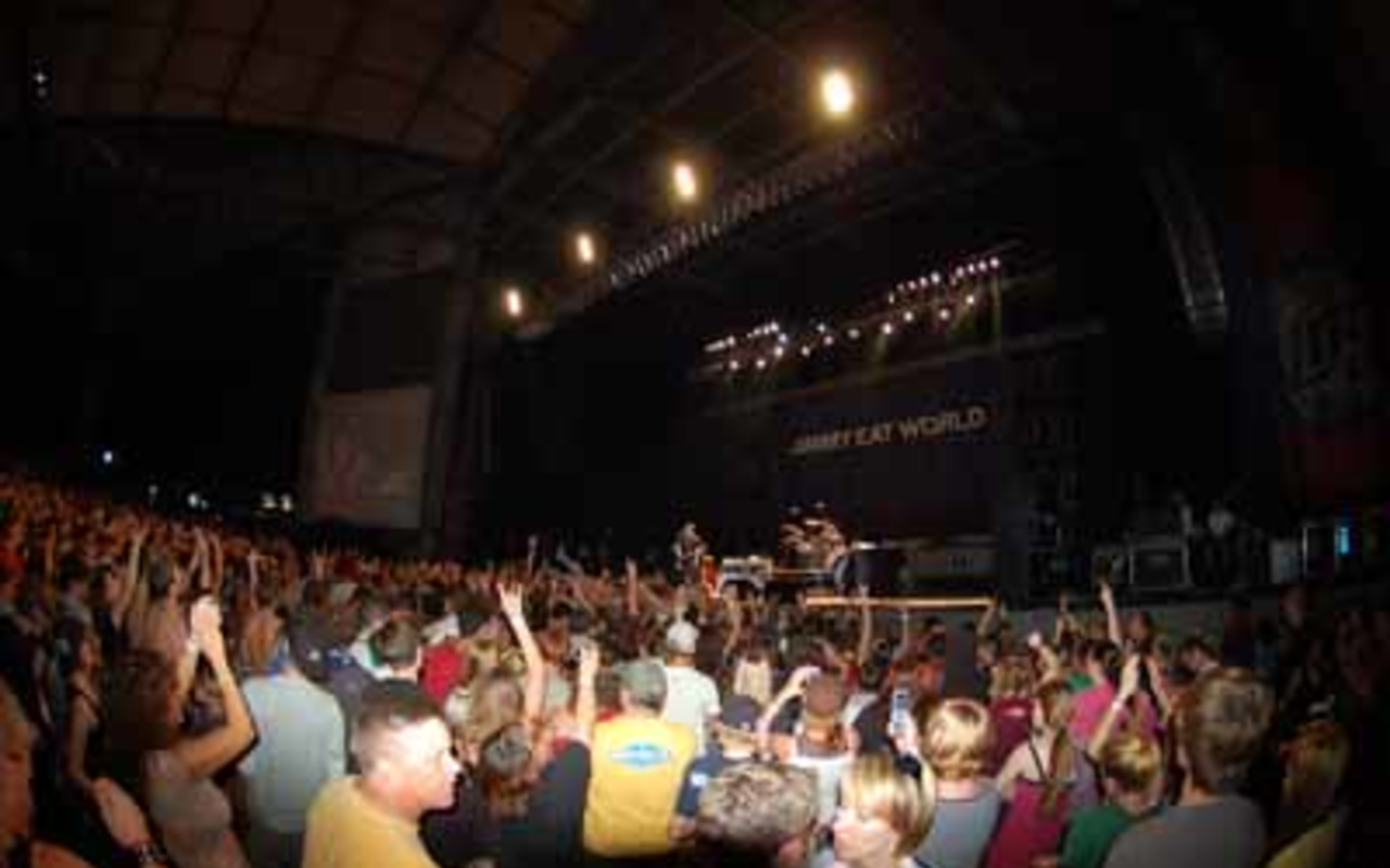 Jimmy Eat World at Ford Amphitheatre, 2007.