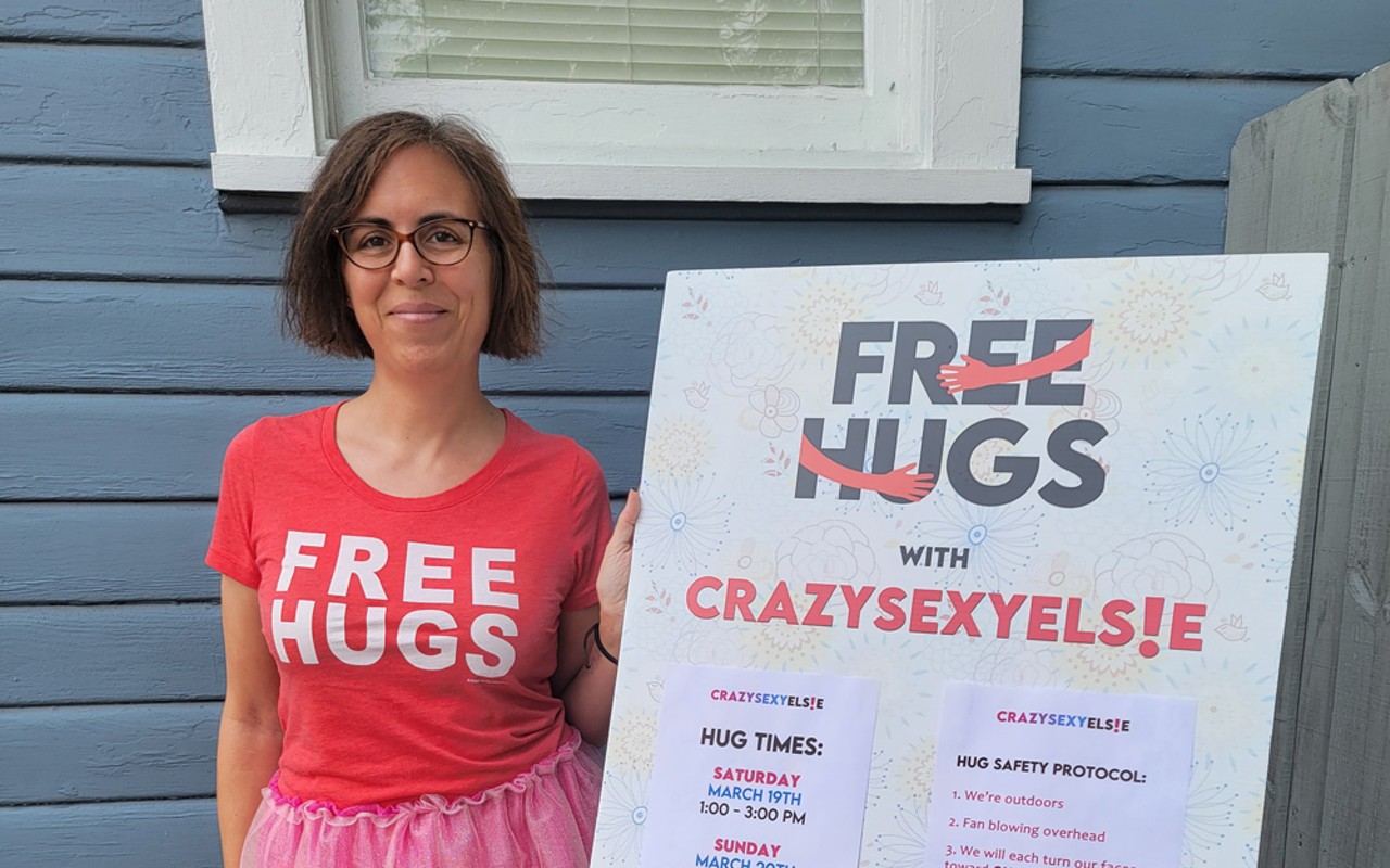 FREE HUGS with Crazy Sexy Elsie