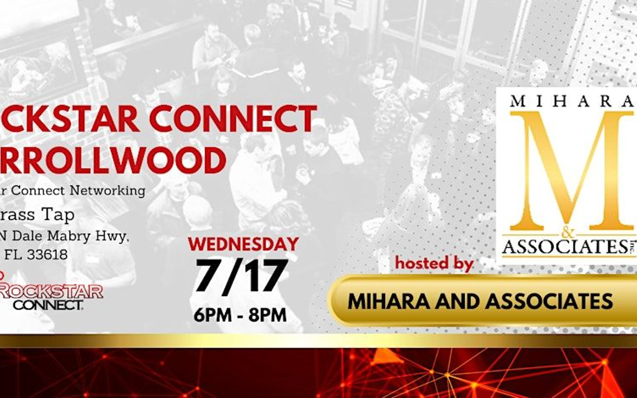 Image: Free Rockstar Connect Carrollwood Networking Event (July, Tampa, FL)