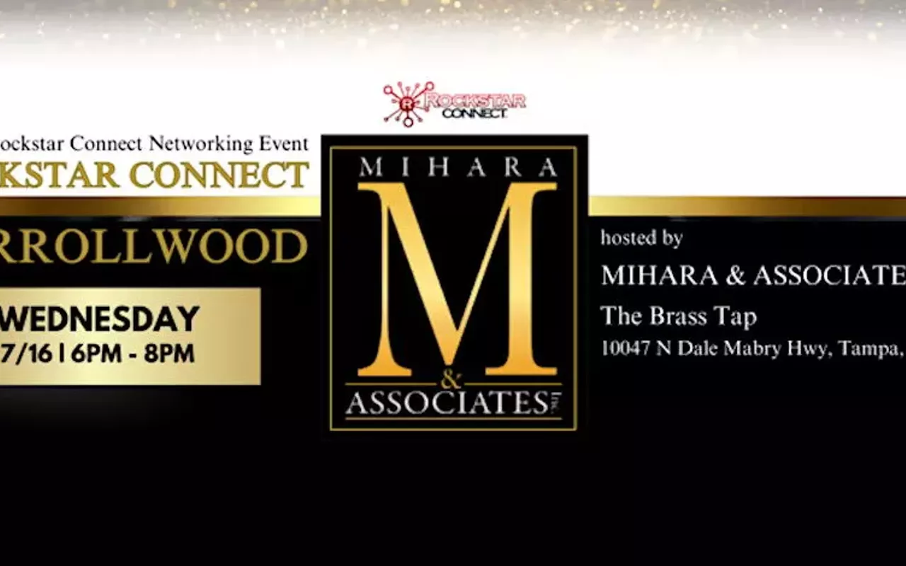 Image: Free Rockstar Connect Carrollwood Networking Event (July, Tampa, FL)