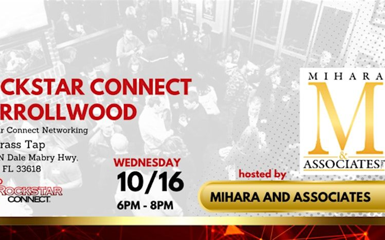 Image: Free Rockstar Connect Carrollwood Networking Event (October, Tampa, FL)