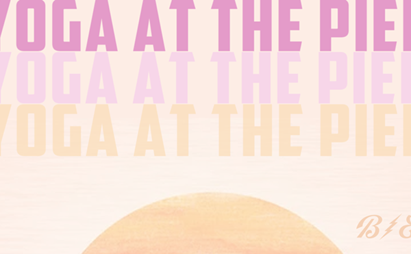 Image: Free Yoga at the Pier for Queer Expression