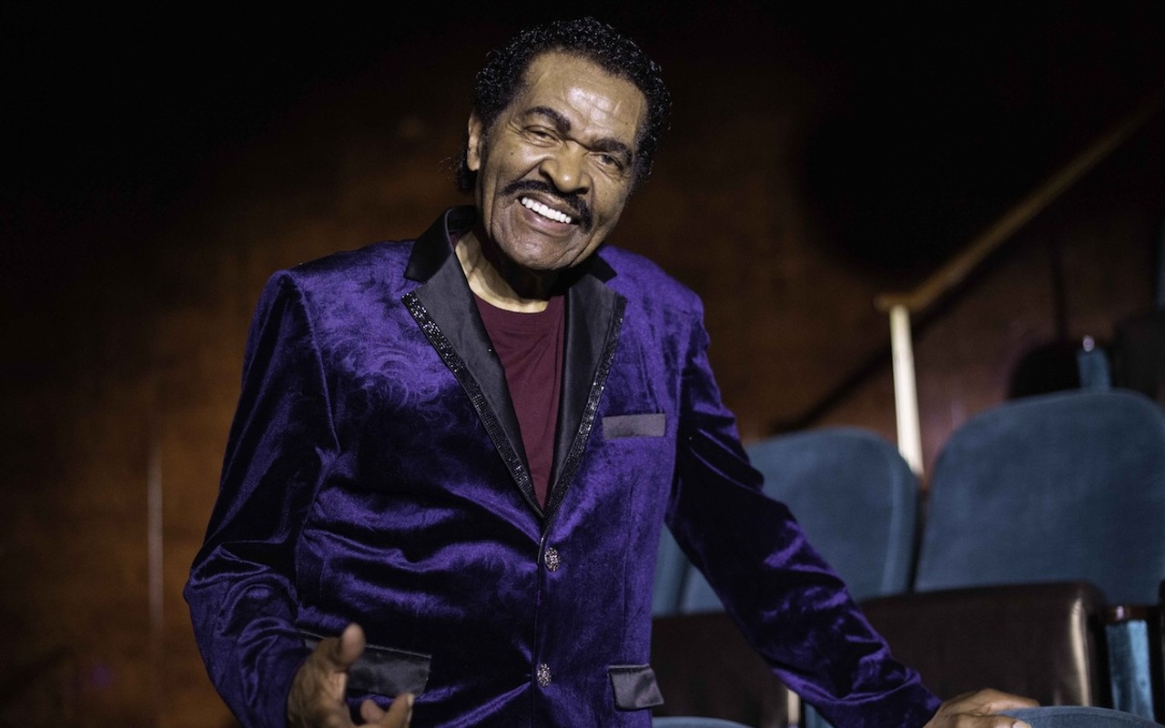 Bobby Rush, who plays Safety Harbor Art and Music Center in Safety Harbor, Florida on April 18, 2024.