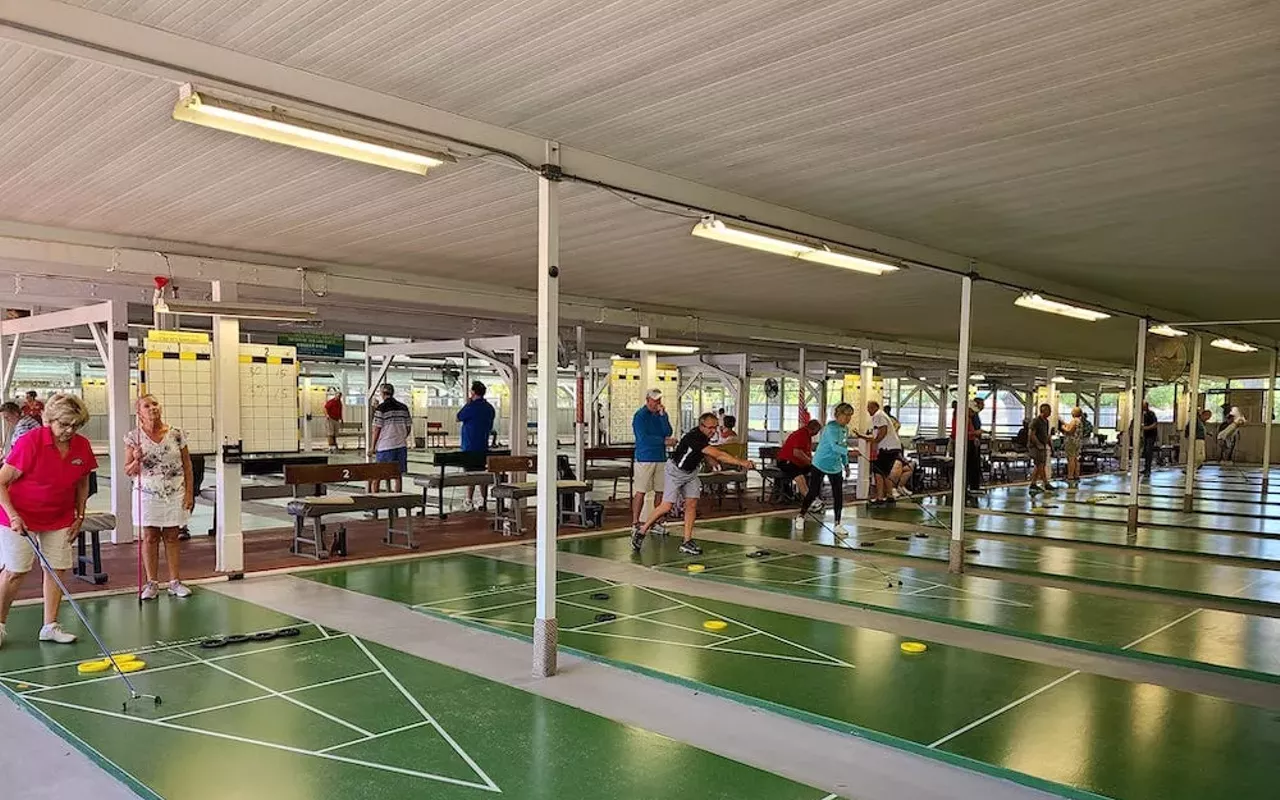 Image: Friday Shuffleboard Fun Night