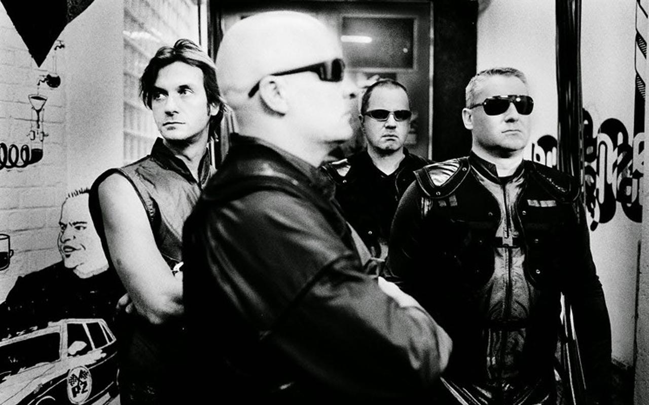 Front 242, which plays Orpheum in Ybor City, Florida on Sept. 19, 2021.