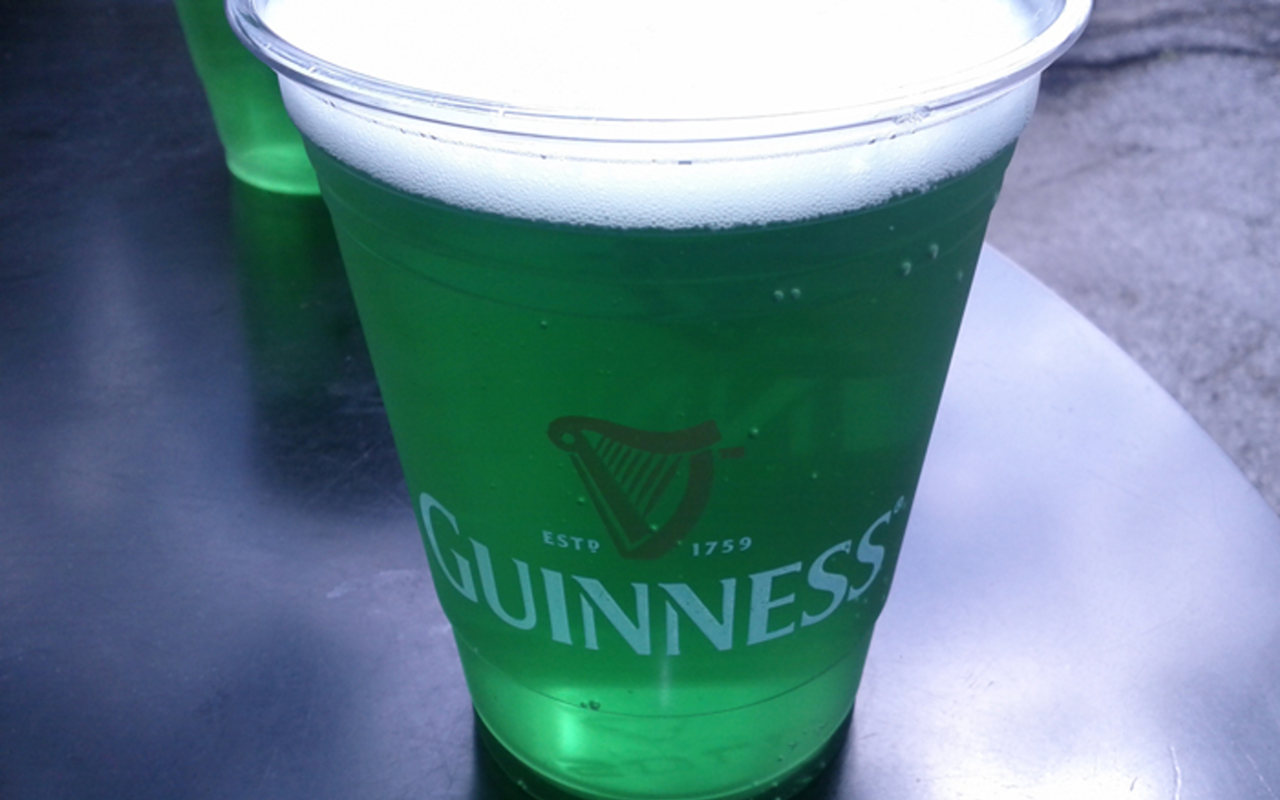 Wherever you choose to observe St. Paddy's, green beer likely awaits.