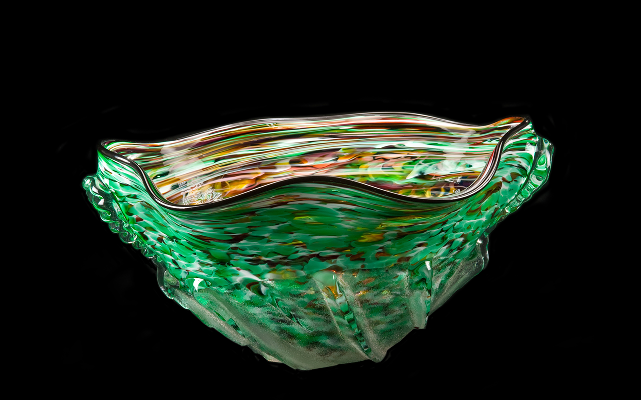 An example of Owen Pach's glassblown work