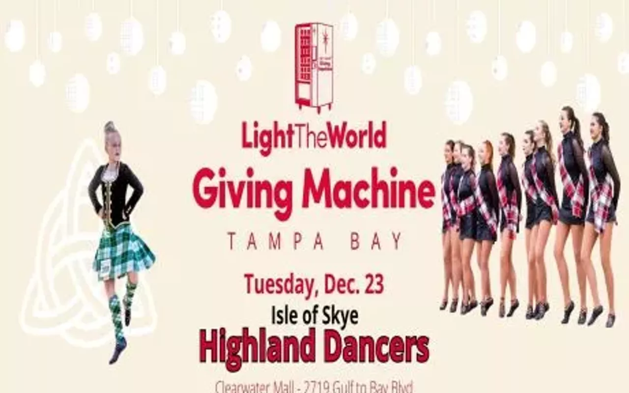 Image: Giving Machine Event: Isle Skie Highland Dancers