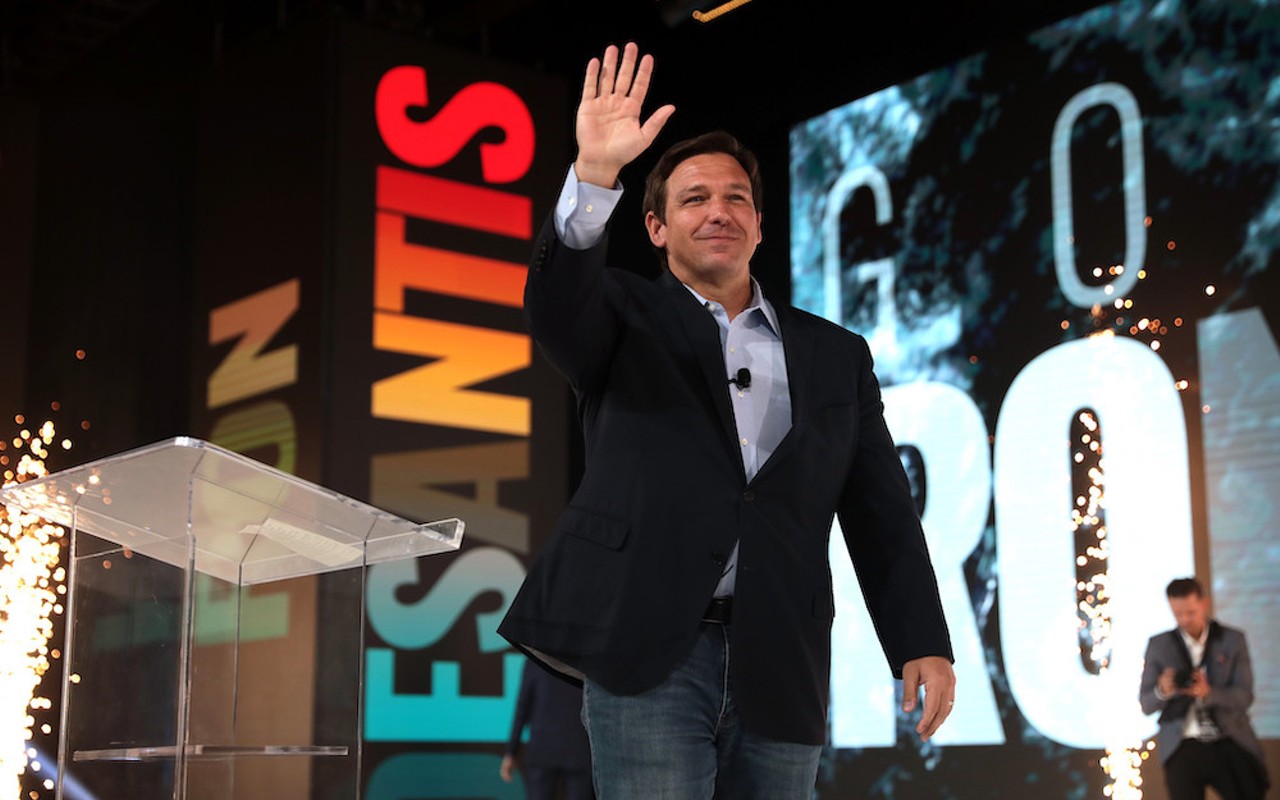 Ron DeSantis has whipped up a bill to ban any mention of sexual orientation or gender identity in schools.