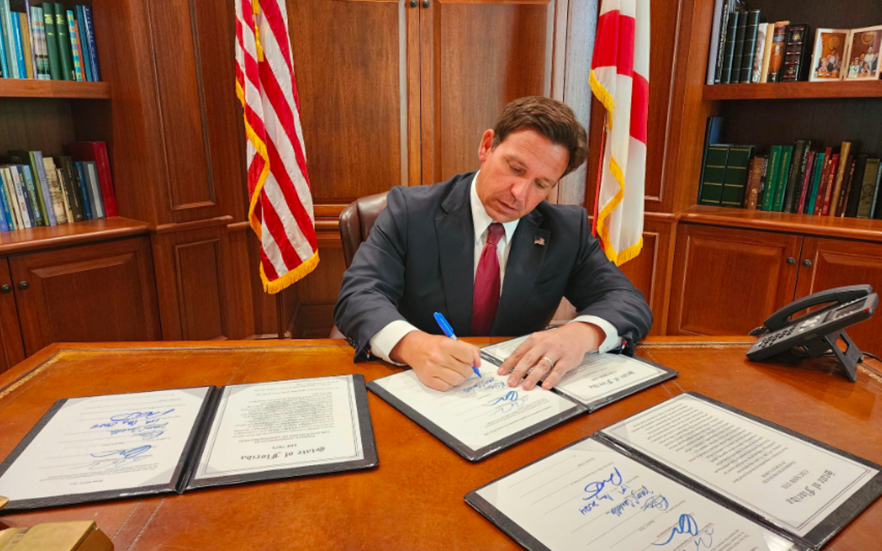 Gov. Ron DeSantis signs law scrubbing 'climate change' from Florida policy